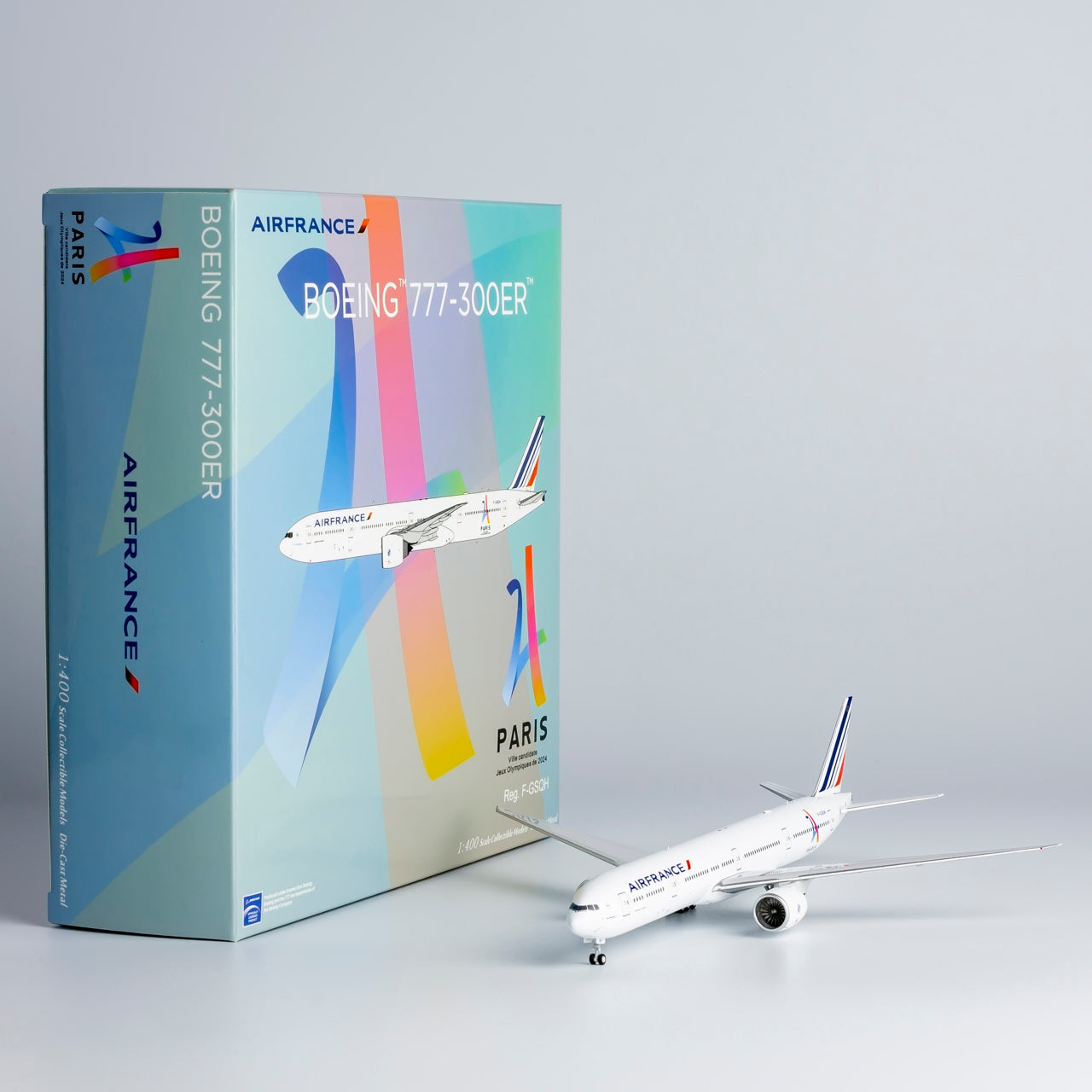 1/400 Air France Boeing 777-300ER F-GSQH "Paris JO 2024 sticker" NG73051 - cover